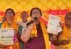 నర్సీపట్నం మున్సిపాలిటీలో చింతకాయల పద్మావతి విస్తృత ప్రచారం