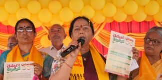 నర్సీపట్నం మున్సిపాలిటీలో చింతకాయల పద్మావతి విస్తృత ప్రచారం