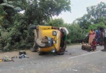 ఖమ్మంలో ఘోర రోడ్డు ప్రమాదం